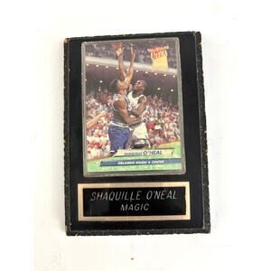 Collectible '92 Fleer Ultra RC Shaquille O'Neal Mounted Display‎ Memorabilia